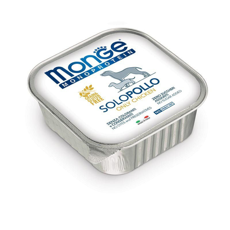 Monge Monoprotein konservai šunims su vištiena 150g