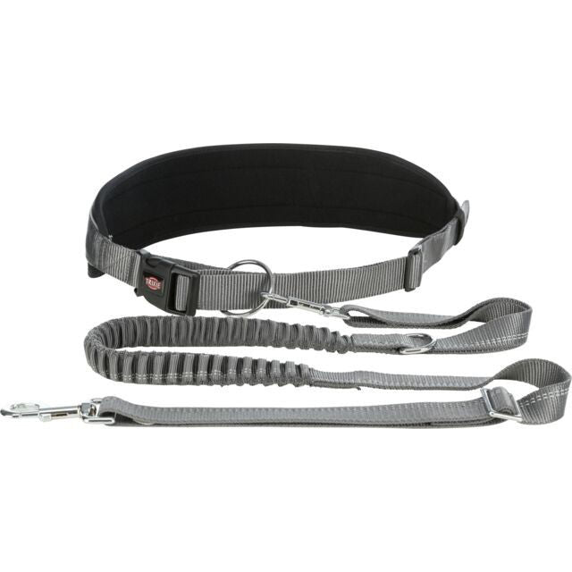 Trixie Juosmens diržas su pavadėliu, paminkštintas neoprenu, diržas 70-130 cm-9 cm