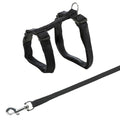 Trixie Kačių petnešos su pavadėliu, Snap, Easy, 22-42 cm-10 mm, 1.25 m