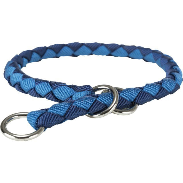 Trixie Cavo antkaklis pusiau smaug., L-XL 52-60cm/18mm, indigo/mėlynas