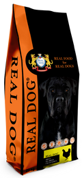 Real Dog Adult All Breeds su vištiena ir ryžiais 20kg