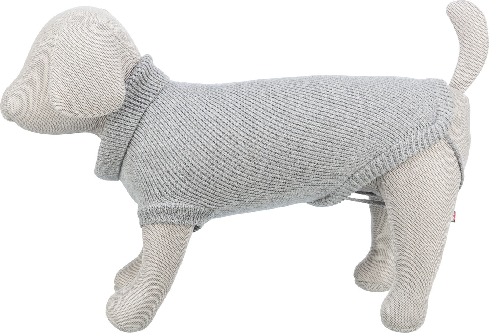 Trixie CityStyle Berlin megztinis, XS: 24 cm, pilkas