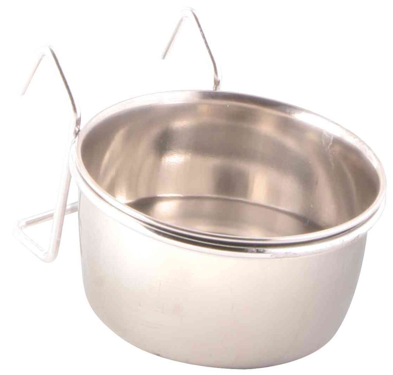 Trixie Dubenėlis paukščiams, nerūd. plienas su laikikliu, 150 ml/7cm