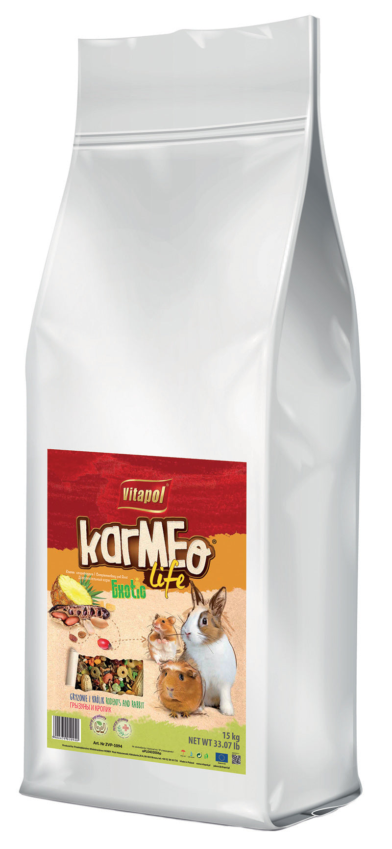 Vitapol Exotic coctail for rodents 15kg