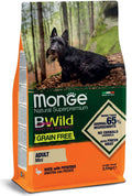 Monge Grain Free mini adult sausas pašaras (antiena ir bulvės) 2,5kg