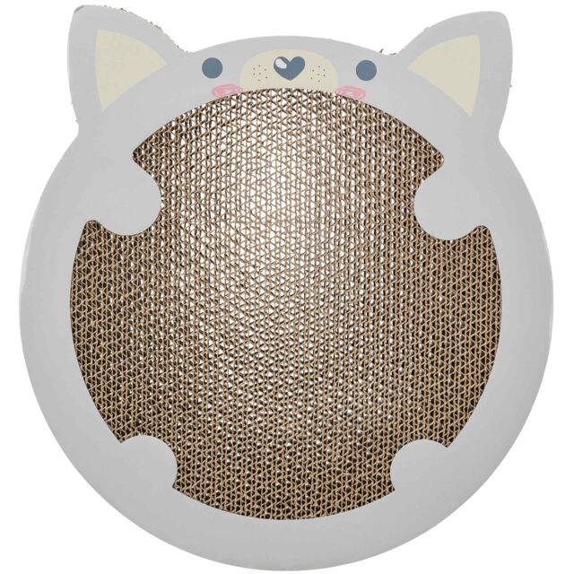 Trixie Junior kartoninė draskyklė su katžole, 31×2.5×32.5cm, pilka
