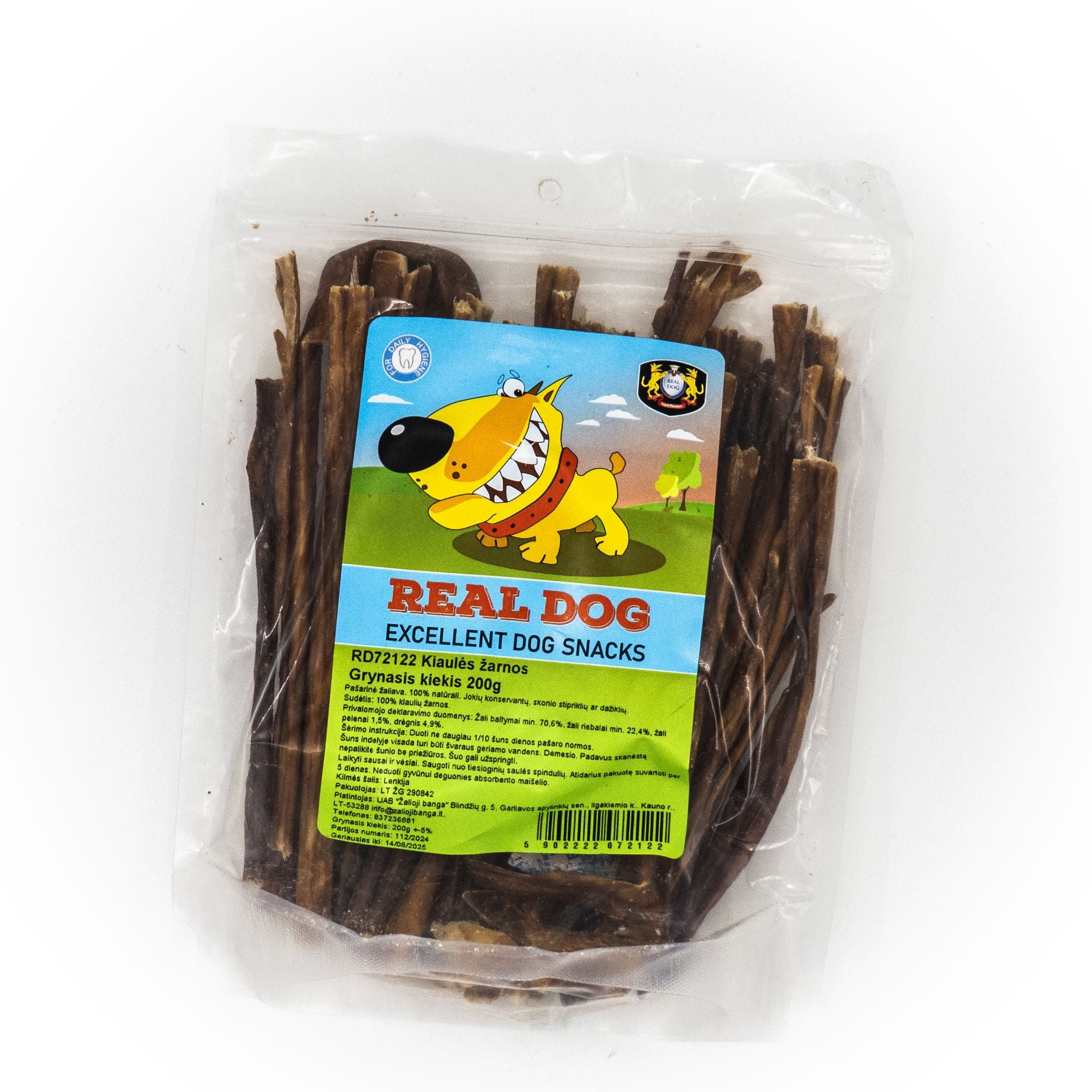 Real Dog kiaulės žarnos 200g