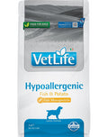 FARMINA VET LIFE - DOG Dry HYPOALLERGENIC Fish&Potato