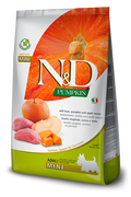 FARMINA N&D PUMPKIN - DOG Dry Wild Boar&Apple ADULT MINI 2,5 kg