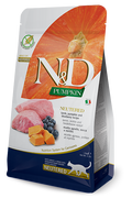 FARMINA N&D PUMPKIN - CAT Dry Lamb&Blueberry NEUTERED ADULT 1,5 kg