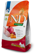 FARMINA N&D PUMPKIN - DOG Dry Quail&Pomegr ADULT MINI 2 kg