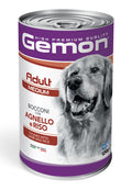 Gemon medium adult konservuotas pašaras su ėriena ir ryžiais 1250g