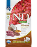 FARMINA N&D QUINOA - DOG Dry SKIN&COAT Venison&Coconut ADULT MED&MAX 2,5 kg