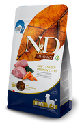 FARMINA N&D BROWN - DOG Dry Lamb Spirulina&Carrot ADULT MINI