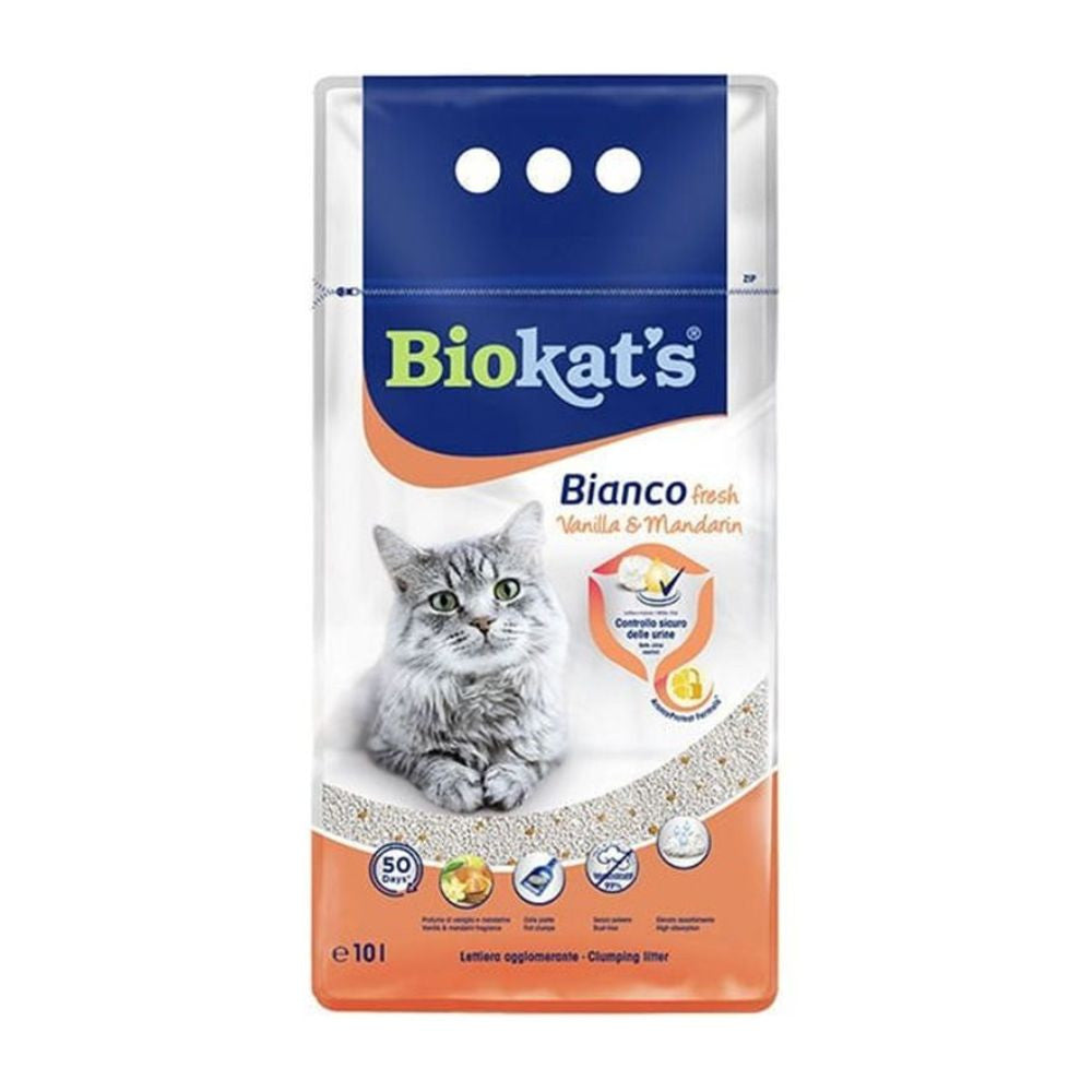 BIOKAT'S BIANCO FRESH VANILLA&MANDARIN 10kg