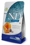 FARMINA N&D OCEAN - CAT Dry Herring Pumpkin&Orange ADULT 1,5 kg