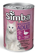 SIMBA - Wet CAT Chunkies with FOWL AND DUCK 415g