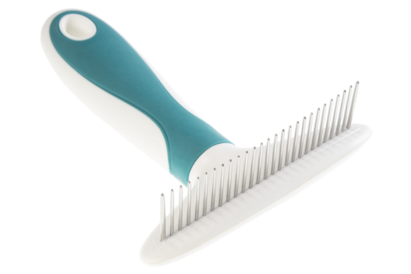 Gimdog Dematting Rake 12x15cm grėblys retais dantimis
