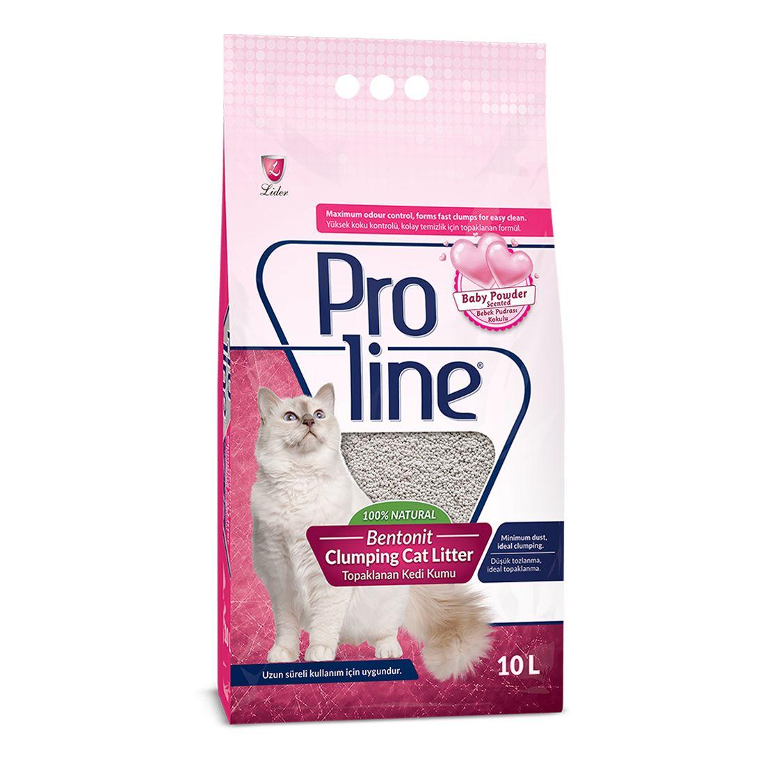 ProLine kačių kraikas Baby powder