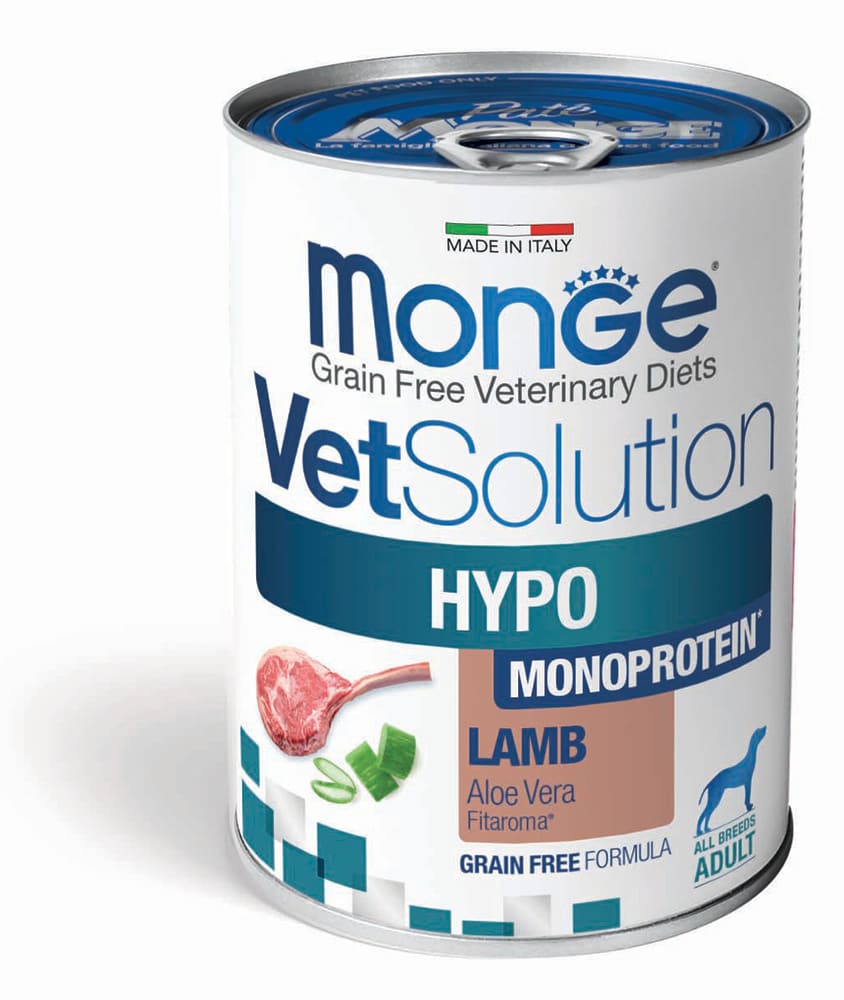 Monge VetSolution Dog Wet HYPO MONO Lamb 400g