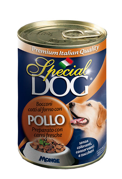 Special dog šunų konservai, gabalėliai su vištiena 720g