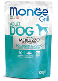 Monge Grill konservuotas pašaras šunims su menke 100g