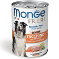 Monge Fresh Senior konservuotas pašaras pagyvenusiems šunims su kalakutiena ir daržovėmis 400g