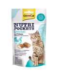 GimCat Nutri Pockets Dental skanėstai katėms 60g