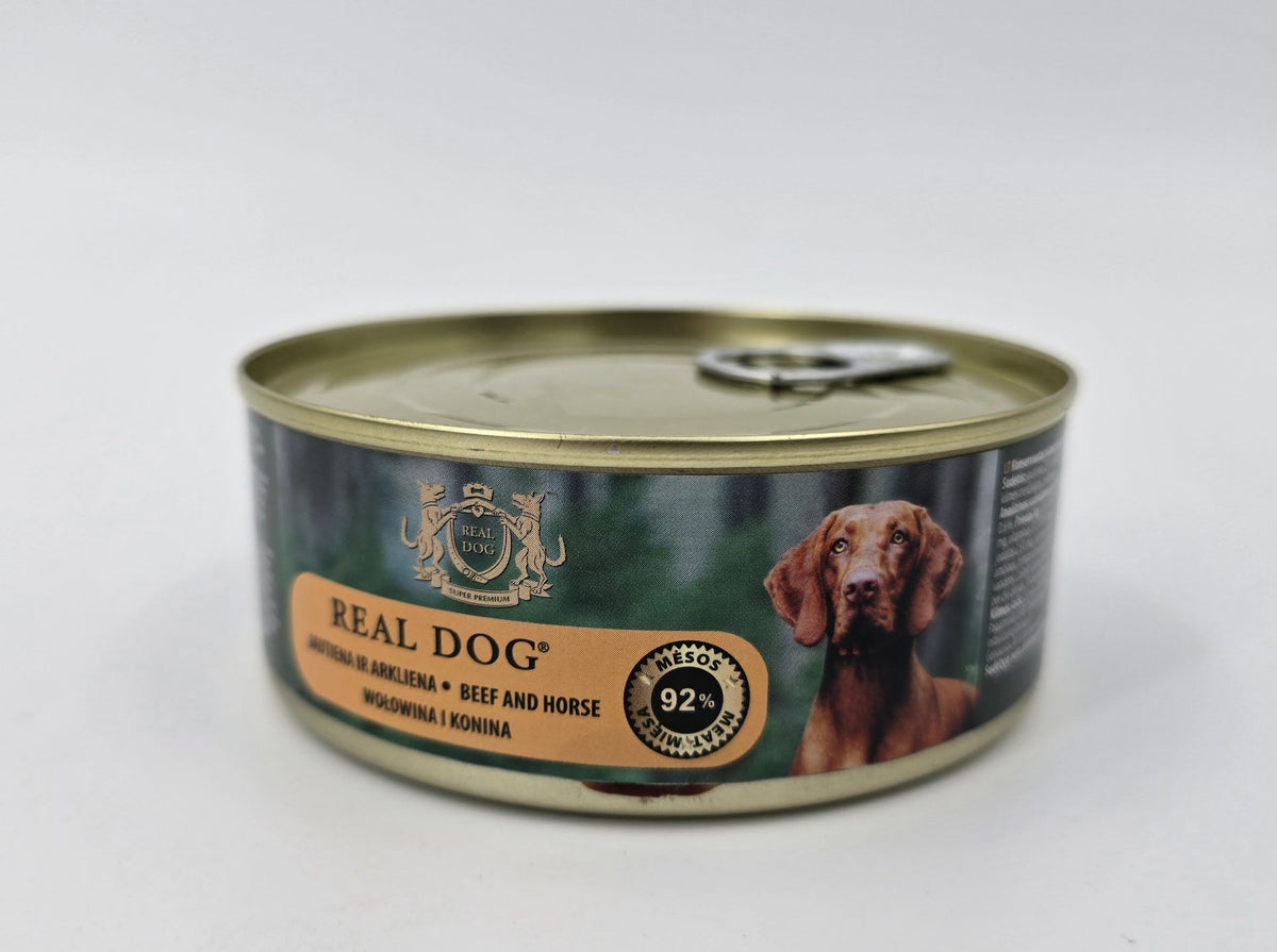 Real Dog SP - Wet Beef and horse for adult dogs