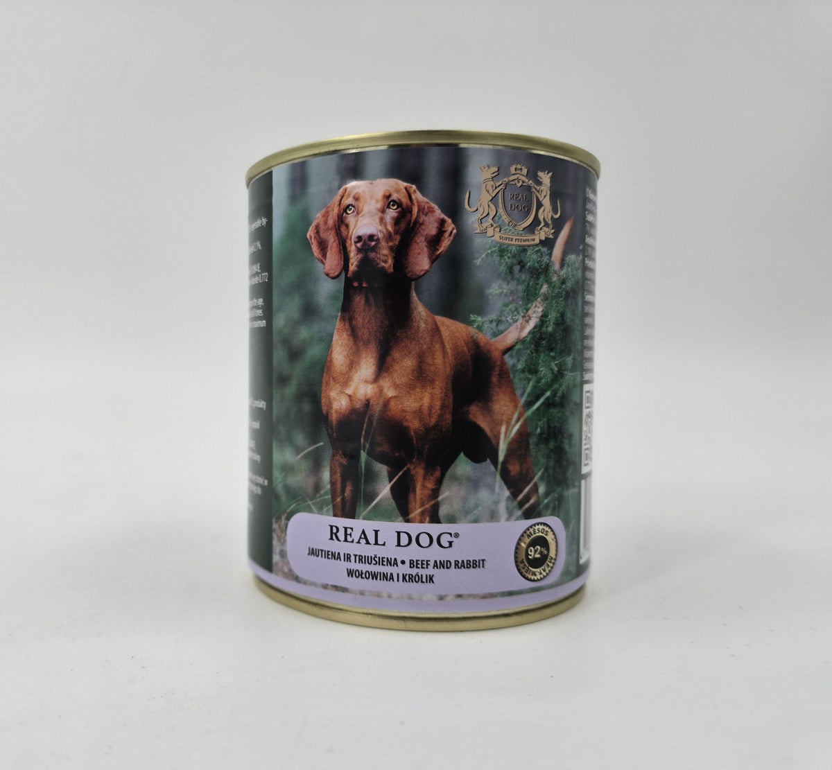 Real Dog SP - Wet Beef and rabbit for adult dogs