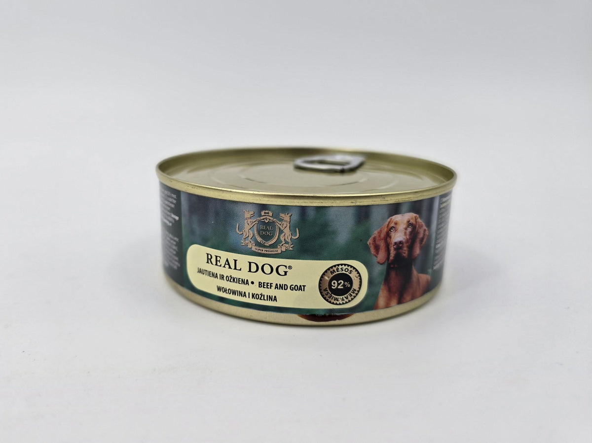 Real Dog SP - Wet Beef and goat for adult dogs