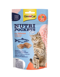 GIMCAT NUTRI POCKETS Fish with Salmon 60g