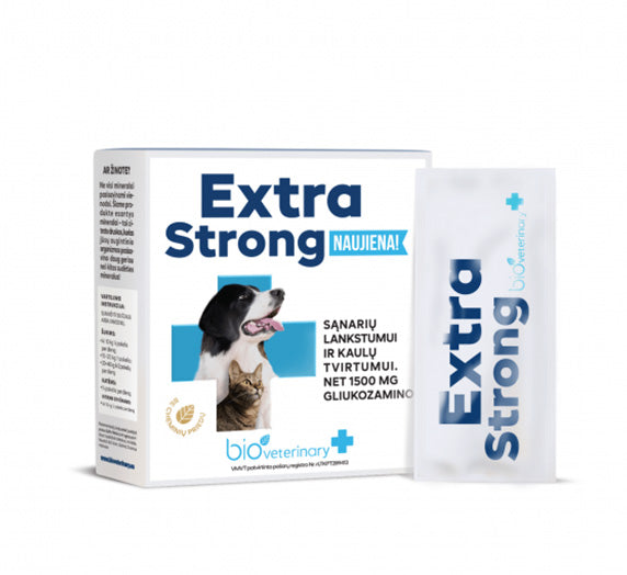 Bioveterinary Extra Strong maisto papildas augintiniams N28