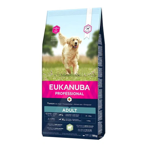 Eukanuba Adult L/XL Breed Lamb & Rice PFB 18kg