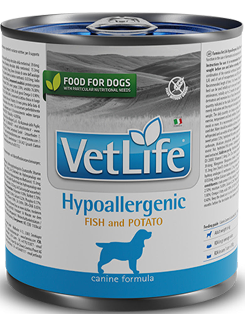 FARMINA VET LIFE - DOG Wet HYPOALLERGENIC Fish&Potato 300 gr