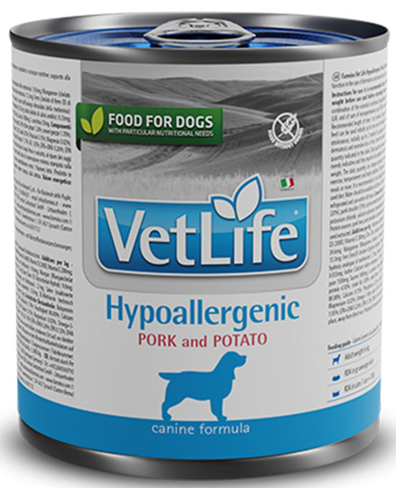 FARMINA VET LIFE - DOG Wet HYPOALLERGENIC Pork&Potato 300 gr