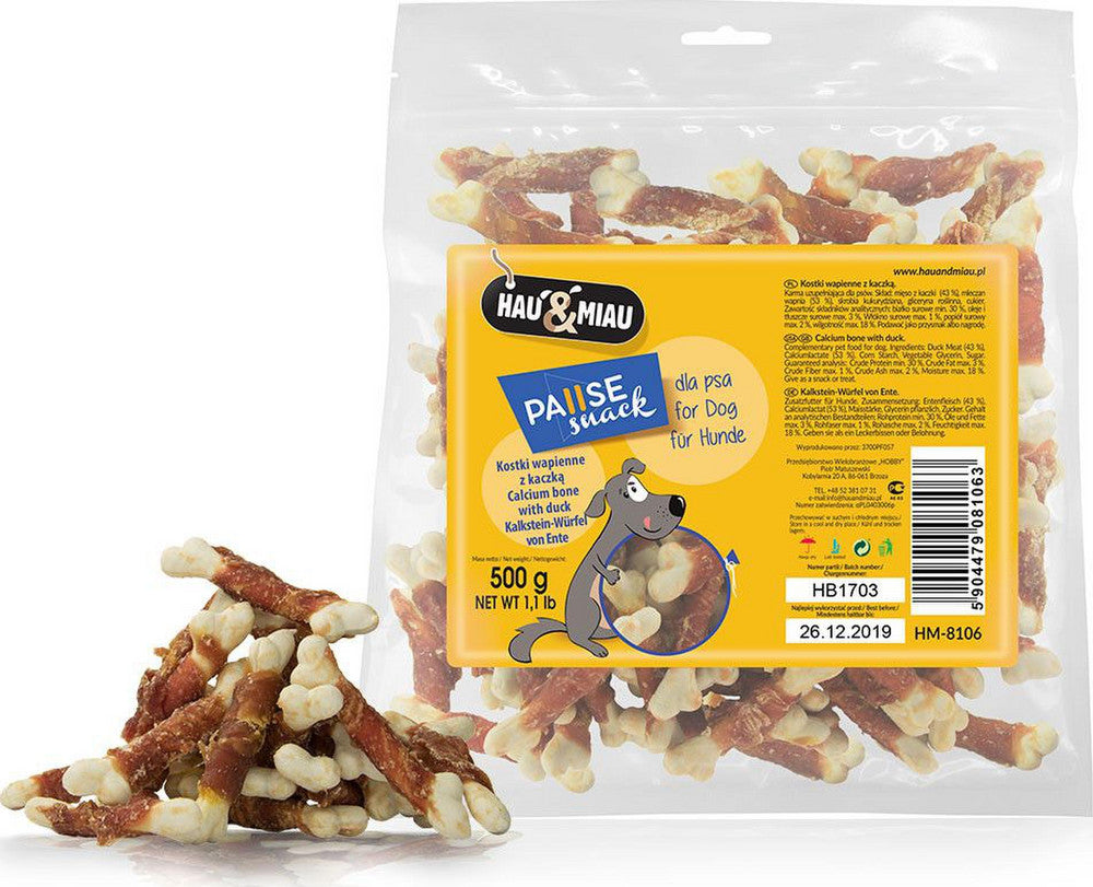 Hau&amp;Miau kalcio kauliukai su antiena 500g