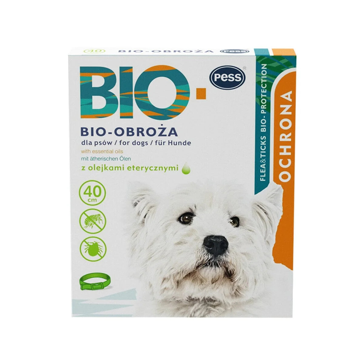 Pess Bio-Protection antkaklis nuo parazitų šunims