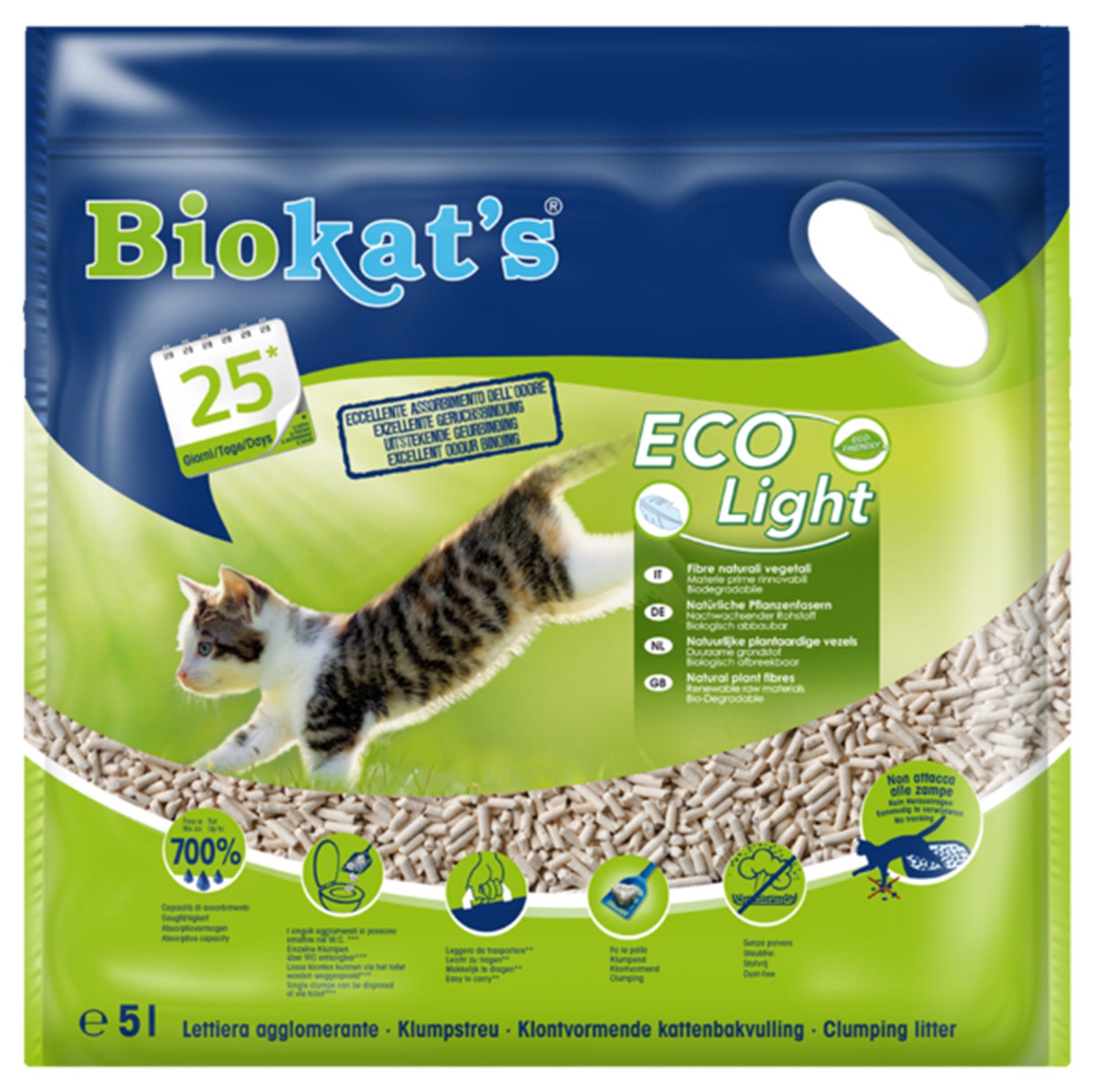 Biokat's Eco Light natūralus kraikas