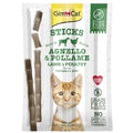 GimCat Sticks begrūdės lazdelės, su paukštiena ir ėriena (4 vnt)