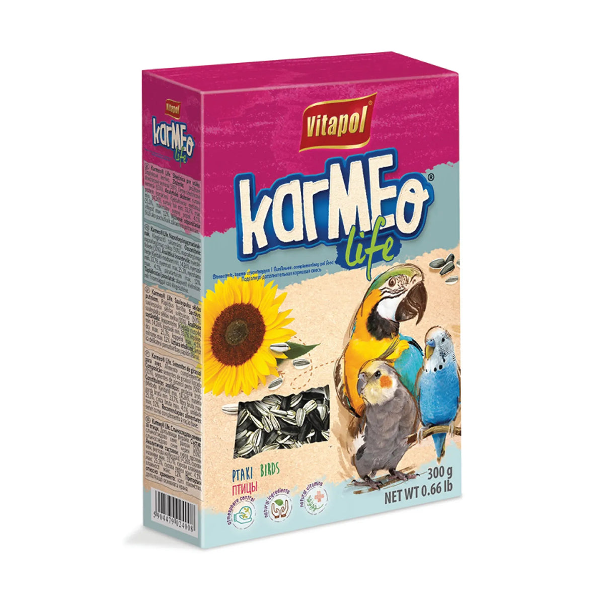 Vitapol saulėgrąžos paukščiams 300g