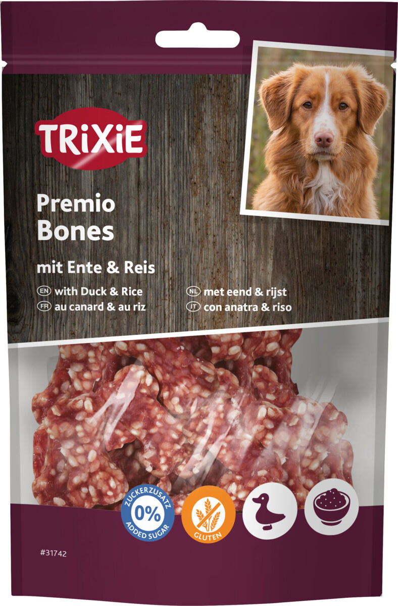 Trixie PREMIO Ryžių ir antienos kauliukai, 80 g