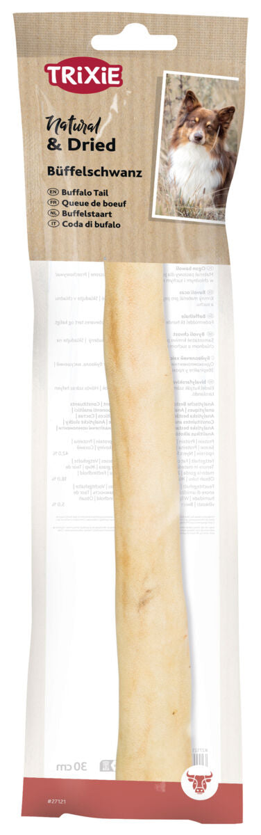 Trixie Buffalo tail, džiovintos buffalo uodegos, 30cm