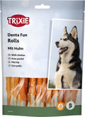 Trixie Denta Fun skanėstai šunims, kramtomi antienos suktinukai, 30 vnt, 240 g
