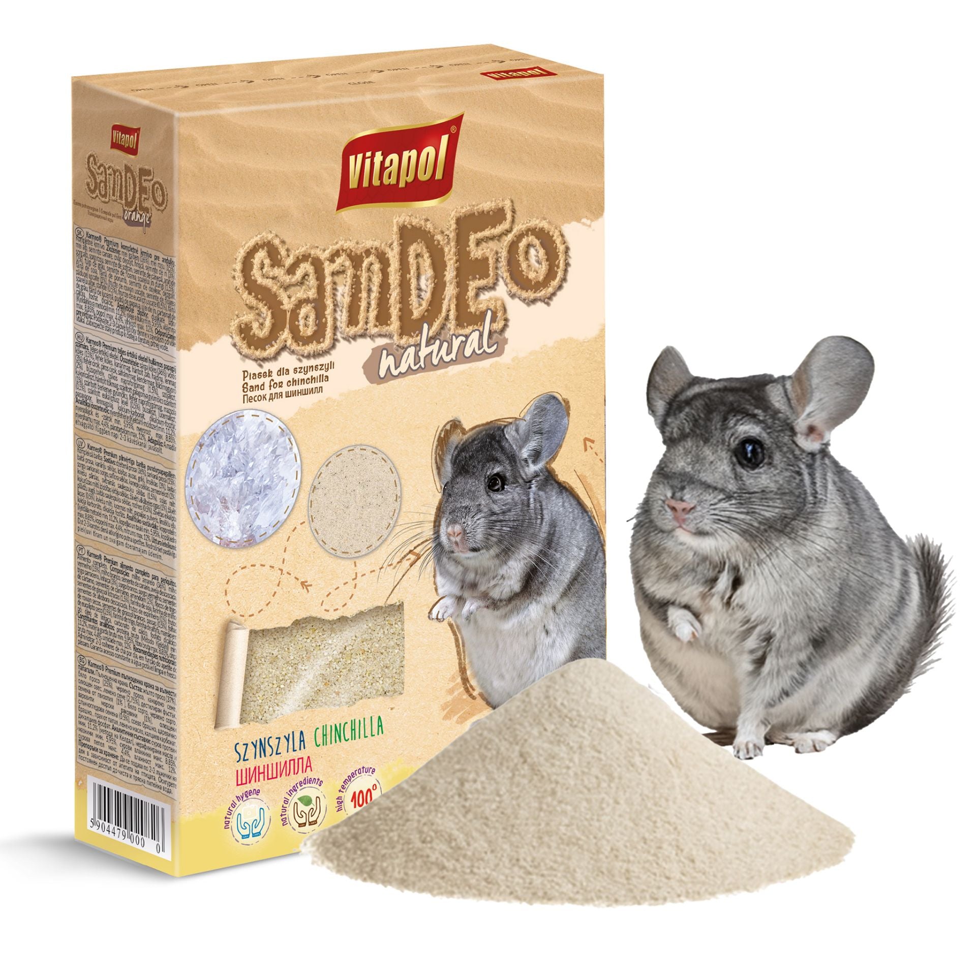 Vitapol smėlis šinšiloms 1,5kg