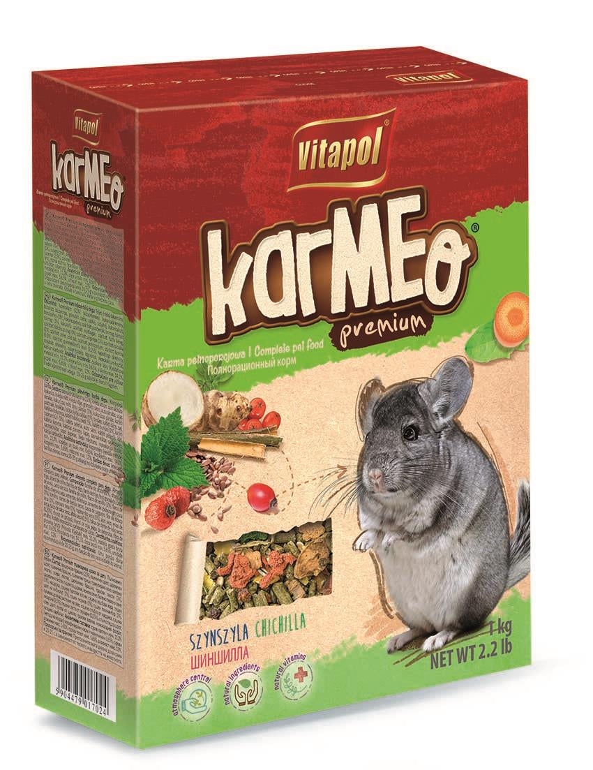 Vitapol visavertis pašaras šinšiloms 1kg