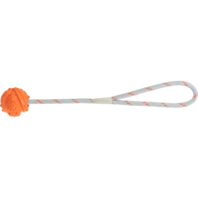 Trixie Aqua Toy kamuolys su virve, plūduriuojantis, natūrali guma, ø 4.5-35cm
