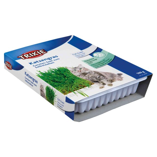 Trixie Žolė katėms, dubenėlyje apie 100 g (Miežiai)