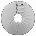 Trixie Apsauginė apykaklė, poliesteris/putplastis, L-XL: 53-56 cm/27 cm, pilka
