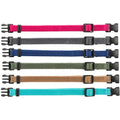 Trixie Junior Antkaklių kompl., S–M 17–25 cm/10 mm, 6 vnt. fuksija, grafito, ind (pak.4)
